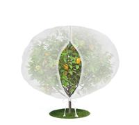 Garden Fruits Netting Mesh with Zipper, Plant Protection Netting Covers Bags with Drawstring, 153 x 122cm Bird Netting Tomato Cover Mesh Blueberry Barrier Bags for Vegetables Fruit Tree Bags