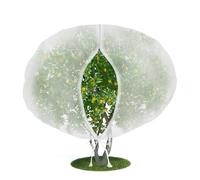 Garden Fruits Netting Mesh with Zipper, Plant Protection Netting Covers Bags with Drawstring, 180 x 180cm Bird Netting Tomato Cover Mesh Blueberry Barrier Bags for Vegetables Fruit Tree Bags