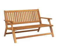 Garden Furniture Brown Solid Acacia Wood Outdoor Modern Design Seating vidaXL