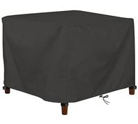 Garden Furniture Cover,260x120x90cm Rectangular Garden Table Cover,Outdoor Rattan Patio Furniture Covers,Waterproof,Windproof,Anti-UV,Heavy Duty Rip Proof 420D Oxford Fabric Patio Set Cover,Black