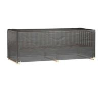 Garden Furniture Cover, Rectangular, 192 x 82 x 65 cm, Waterproof PE Tarpaulin with 8 Eyelets, UV-Resistant, Tear-Resistant, Windproof, Weatherproof Protection for Patio, Balcony, Lounge, Garden