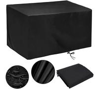 Garden Furniture Covers 125 x 63 x 72cm, Waterproof Outdoor Patio Cover, Rectangular for Outside Table, Chair, Sofa
