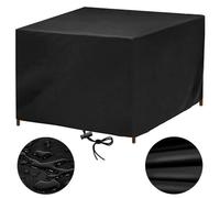 Garden Furniture Covers Waterproof 225 x 110 x 75 Multi-Size Outdoor Table Cover Patio Furniture Covers Waterproof Rattan Garden Furniture Covers for Outside Furniture Rectangular 225x110x75cm
