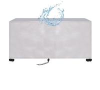 Garden Furniture Covers Waterproof Rectangular 270x230x103cm/LxWxH Patio Furniture Cover Xxl,Outdoor Table and Chairs Cover, Heavy Duty 420d Oxford Rattan Furniture Covers Square Windproof, Anti-UV