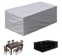 Garden Furniture Covers Waterproof, Windproof, Anti-UV, Heavy Duty 420D Oxford Fabric Patio Furniture Cover, Chair and Table Rattan Sofa Furniture Cover, Outdoor Patio Cube Set Cover 80x55x55cm