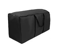 Garden Furniture Cushion Storage Bag, 122 * 39 * 55cm Heavy Duty 210D Oxford Fabric Outdoor Cushion Covers Waterproof Rip Proof Christmas Tree Storage Bag with Handle for Home and Patio Accessories