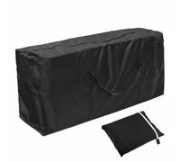 Garden Furniture Cushion Storage Bag, Storage Bag with Zipper & Carry Handle, Water-Resistant Anti-UV Storage for Cushions, Christmas Tree, Blankets & Camping Gear, 122x55x39cm