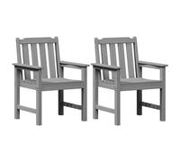 Garden Furniture HDPE Seating Outdoor Chairs Patio Terrace Modern Decor vidaXL