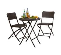 Garden furniture set Lightweight Garden Dining Set Folding Patio Set 2 Seats