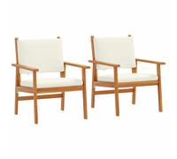 Garden Furniture Solid Acacia wood Set Outdoor Furniture Terrace Seating vidaXL