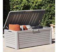 Garden Furniture Storage Box, Toomax Florida Multifunctional Box, 550L Warm Grey