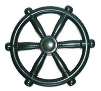 Garden Games Deluxe Ship's Steering Wheel for Garden Climbing Frames Playhouses Tree Houses (Green)