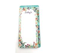 garden gate 'LESLEY'S List' Tiggi & Bird Lined Magnetic Personalised Shopping List Note Pad. Gift for that Organised Person in Your Life. Mother's Day, Birthday, Christmas, Easter, Any Occasion