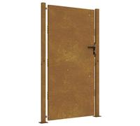Garden Gate Outdoor Driveway Gate Fence Gate Fence Panel Corten Steel vidaXL