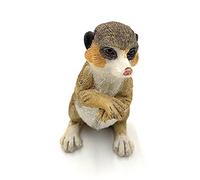 Garden Gate Resin Meerkat 6.5cm Tall Ornament Decoration Collectable - Meerkat Sitting with Paws together
