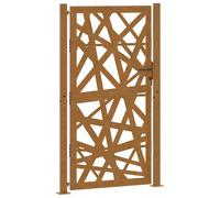 Garden Gate Steel Outdoor Gate Entrance Gate Metal Gate Steel Gate vidaXL