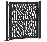 Garden Gate Steel Outdoor Gate Entrance Gate Metal Gate Steel Gate vidaXL