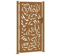 Garden Gate Steel Outdoor Gate Entrance Gate Metal Gate Steel Gate vidaXL