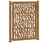 Garden Gate Steel Outdoor Gate Entrance Gate Metal Gate Steel Gate vidaXL