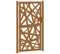 Garden Gate Steel Outdoor Gate Entrance Gate Metal Gate Steel Gate vidaXL