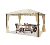 Garden Gazebo 3x4 m Pavilion approx 180 g/m² roof party tent marquee 4 sidewalls