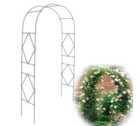 Garden gazebo as a wedding arch for the ceremony, trellis for climbing plants outdoors