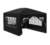 vidaXL Party Tent 3x4m Anthracite Outdoor Garden Gazebo Marquee Canopy Shelter