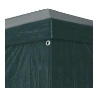 Garden Furniture Set Party Tent 3x3 m Green
