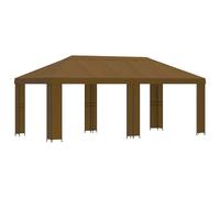 Garden Gazebo Polyester and Steel Outdoor Shade Summer Shelter Events vidaXL