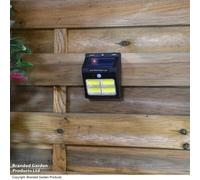 Garden Gear 112 Led Motion Sensor Solar Powered Light, Weatherproof Outdoor Security Light And 270 Degree Wide Beam (X2)