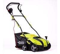 Garden Gear 2-in-1 Lawn Raker + Scarifier, Green