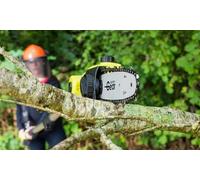 Garden Gear Cordless Telescopic Pole Chainsaw 20V Lithium-Ion Battery & Charger, Adjustable Head & Extendable 3M Reach - 3.8Kg