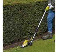 Garden Gear 7.2V Cordless Lightweight Hedge Trimming Shears, Wheel Attachment & Lithium-Ion Battery 90mm Cutting Blade