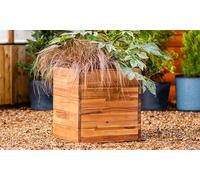 Garden Gear Acacia Hardwood Planters: Cube Planter/One