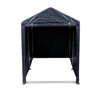 Garden Gear Heavy Duty PE Cover Shed 4x6ft Dark Grey, Grey