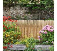 Garden Gear Bamboo Slat Screen Roll Outdoor Fencing (1.5M X 4M)
