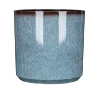 Garden Gear Large Glazed Effect Cylinder Planter Garden Patio Outdoor Plastic (X1)