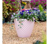 Garden Gear Diamond Planter Powder Pink (D39.5 X H35Cm)