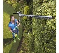 Garden Gear Electric Telescopic Extendable Hedge Trimmer With 2.5M Reach, Shoulder Strap & Blade Cover (900W Telescopic Hedge Trimmer)
