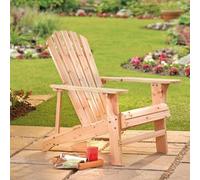 Garden Gear Garden Patio Wooden Adirondack Chair