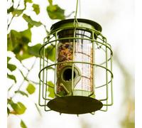 Garden Gear Happy Beaks Garden Bird Mini Squirrel Proof Seed Feeder X2