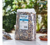 Garden Gear Happy Beaks Ground & Table Premium Bird Seed Food Mix (5Kg) High Energy Feed For Wild Birds