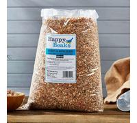 Garden Gear Happy Beaks Robin & Songbird Wild Bird Food No Mess Seed Mix (5Kg) High Energy Premium Feed