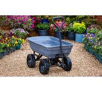 Garden Gear Heavy Duty Garden Cart and Wheelbarrow Collection: Garden Gear Folding Wheelbarrow