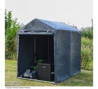Garden Gear Heavy Duty PE Cover Shed 4x6ft Dark Grey, Grey