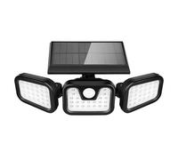 Garden Gear Solar-Powered Motion Sensor Security Light 74 Leds, Remote Control & Weatherproof Ip65 Design (1)