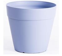 Garden Gear Lucena Matte Finish Planter Pot - Dusky Pink Pastel Blue Abbey Stone Outdoor Flower Pot, Weatherproof Frost & UV Resistant, Lightweight Durable Container (Pastel Blue x1)