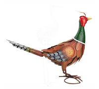 Metal Garden Animal Ornaments: Metal Pheasant Garden Ornament
