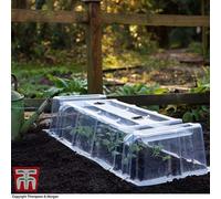 Garden Gear Outdoor Garden Mini Greenhouse Growing Tunnel Plant Cloches For Vegetables, Protects Plants & Crops & Reduces Pest Damage (X1)