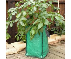 Garden Gear Potato Grow Bags 45L Reusable Growing Sacks Patio Gardening x2